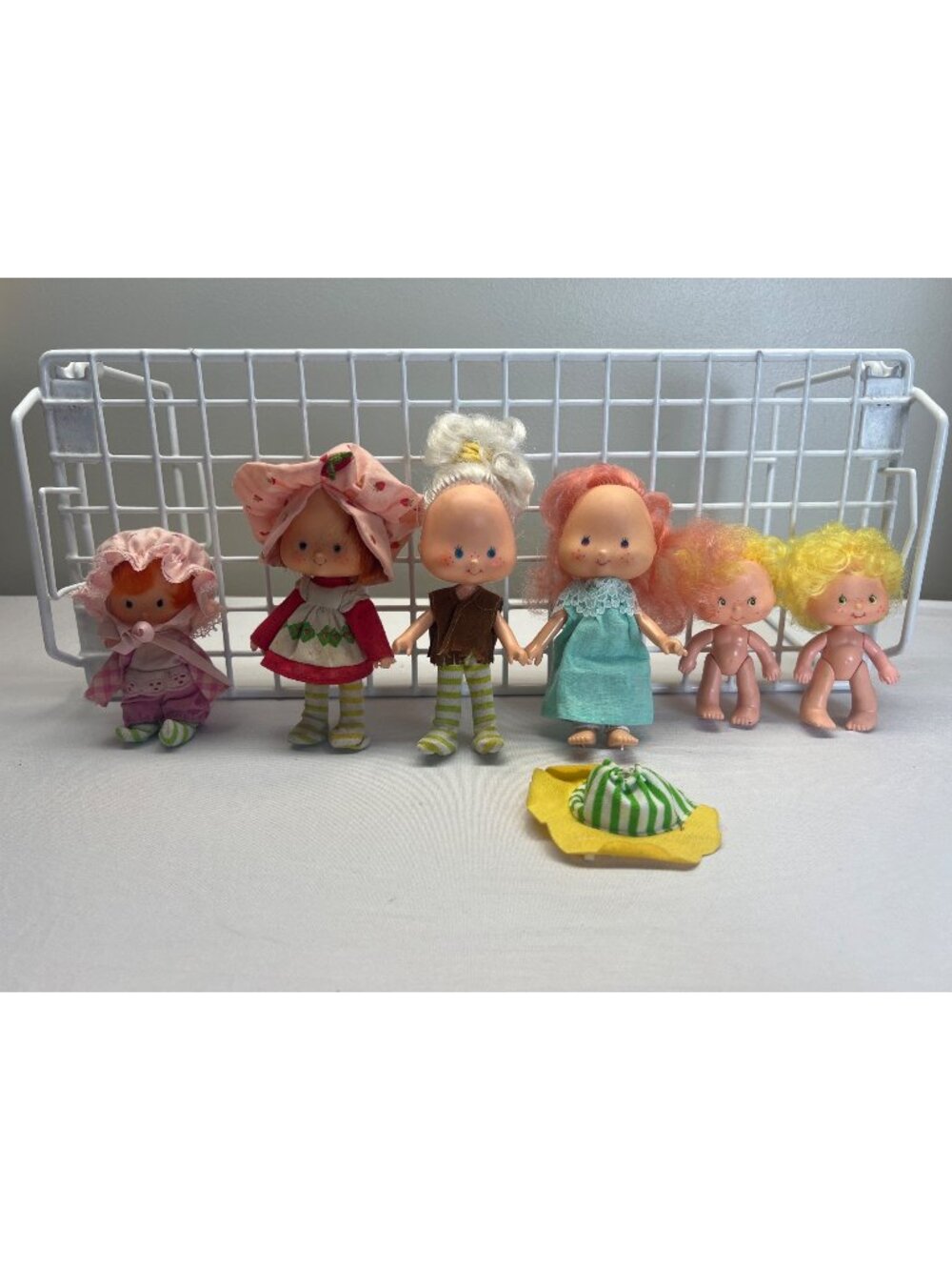 Vintage Strawberry Shortcake Lot 6 Dolls 1979 Raspberry Tart Twins Angel